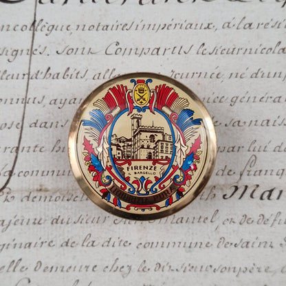Boîte ancienne « Liquirizia Pura – Firenze Il Bargello »