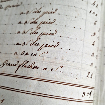 livre mine de charbon ancien manuscrit france