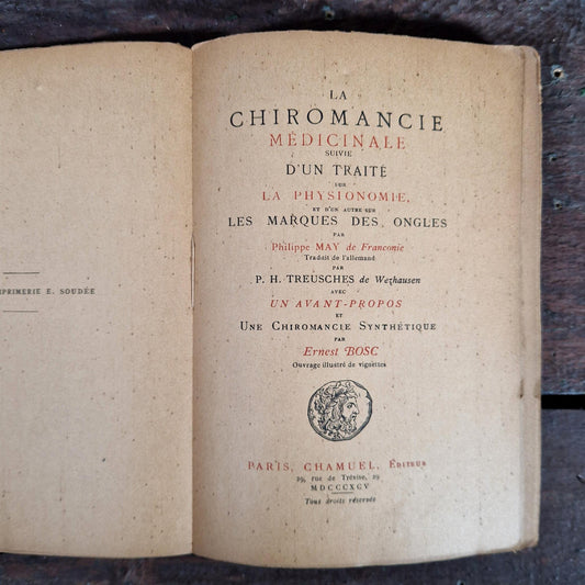 livre occultisme paris chamuel 1895