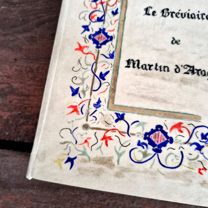 livre reliure artistique enluminée