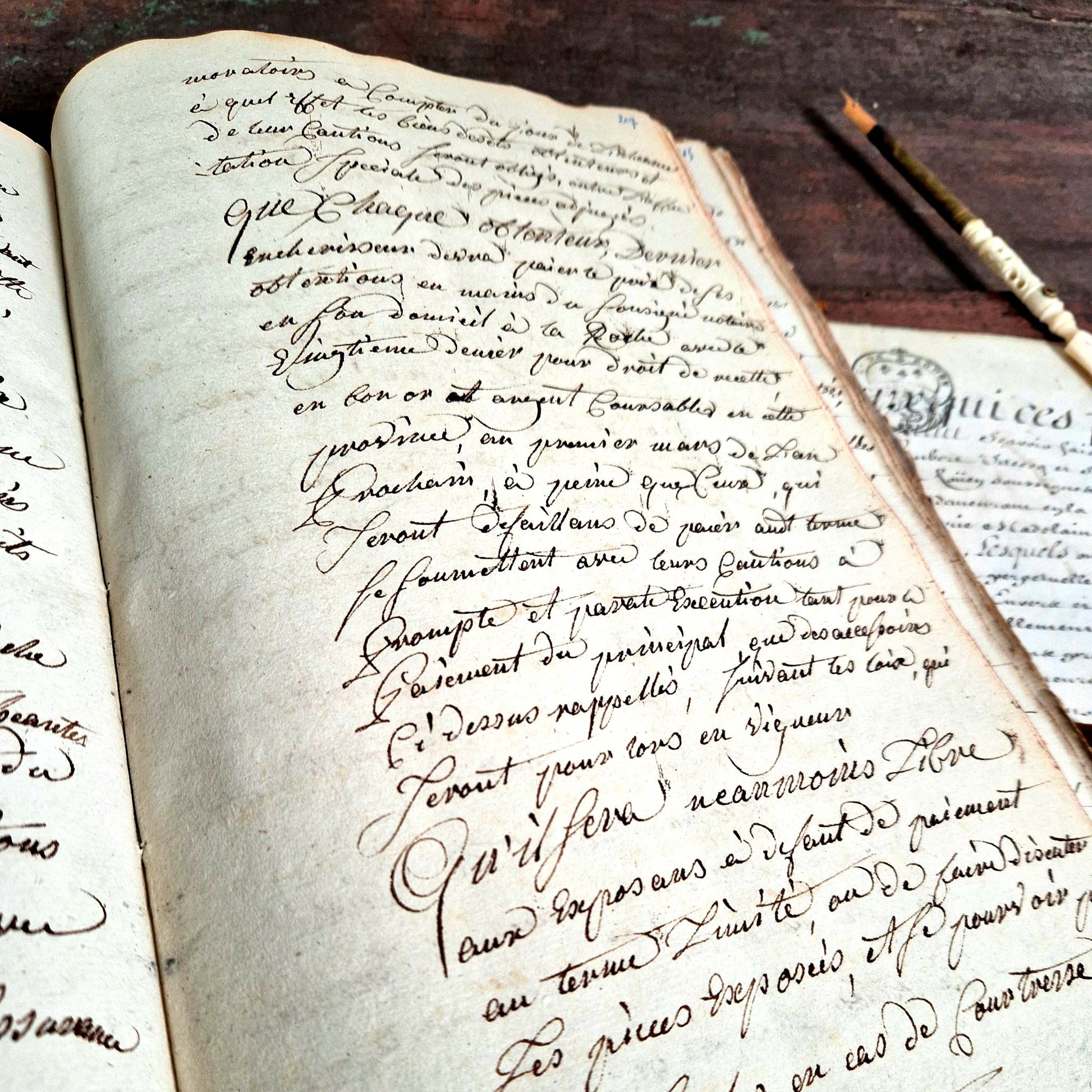 livres archives xviiie patine