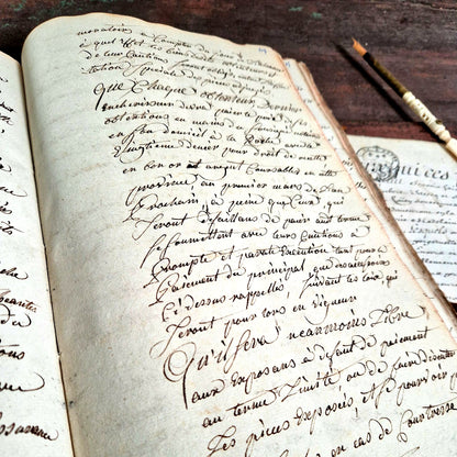 livres archives xviiie patine