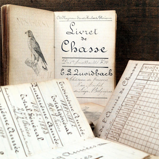 livrets de chasse anciens belgique 1890
