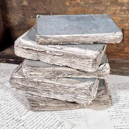 lot livres xviiie papier verge