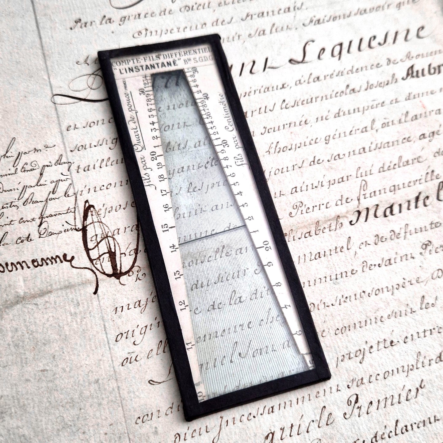 loupe compte fils différentiel