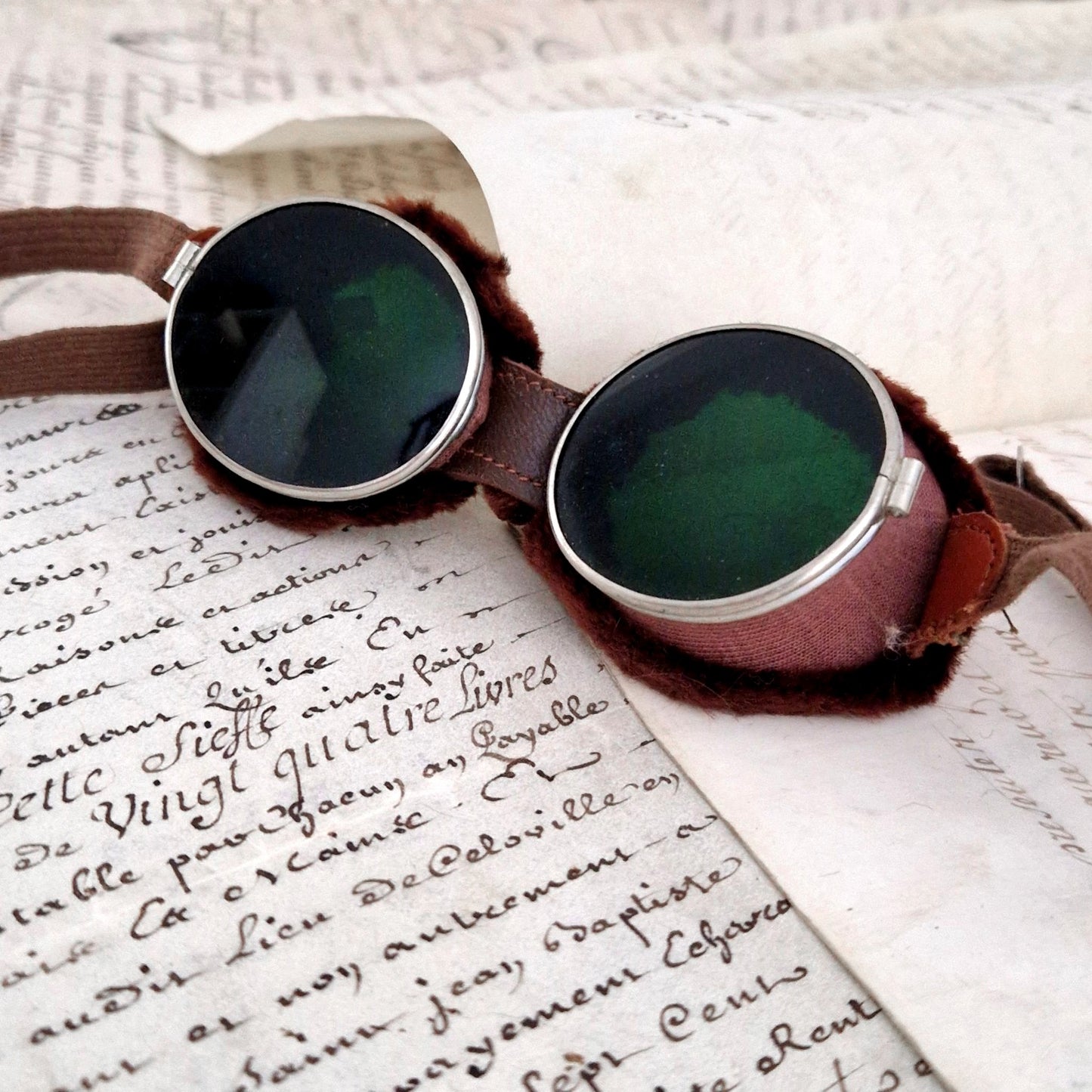 lunettes anciennes glacier 1915