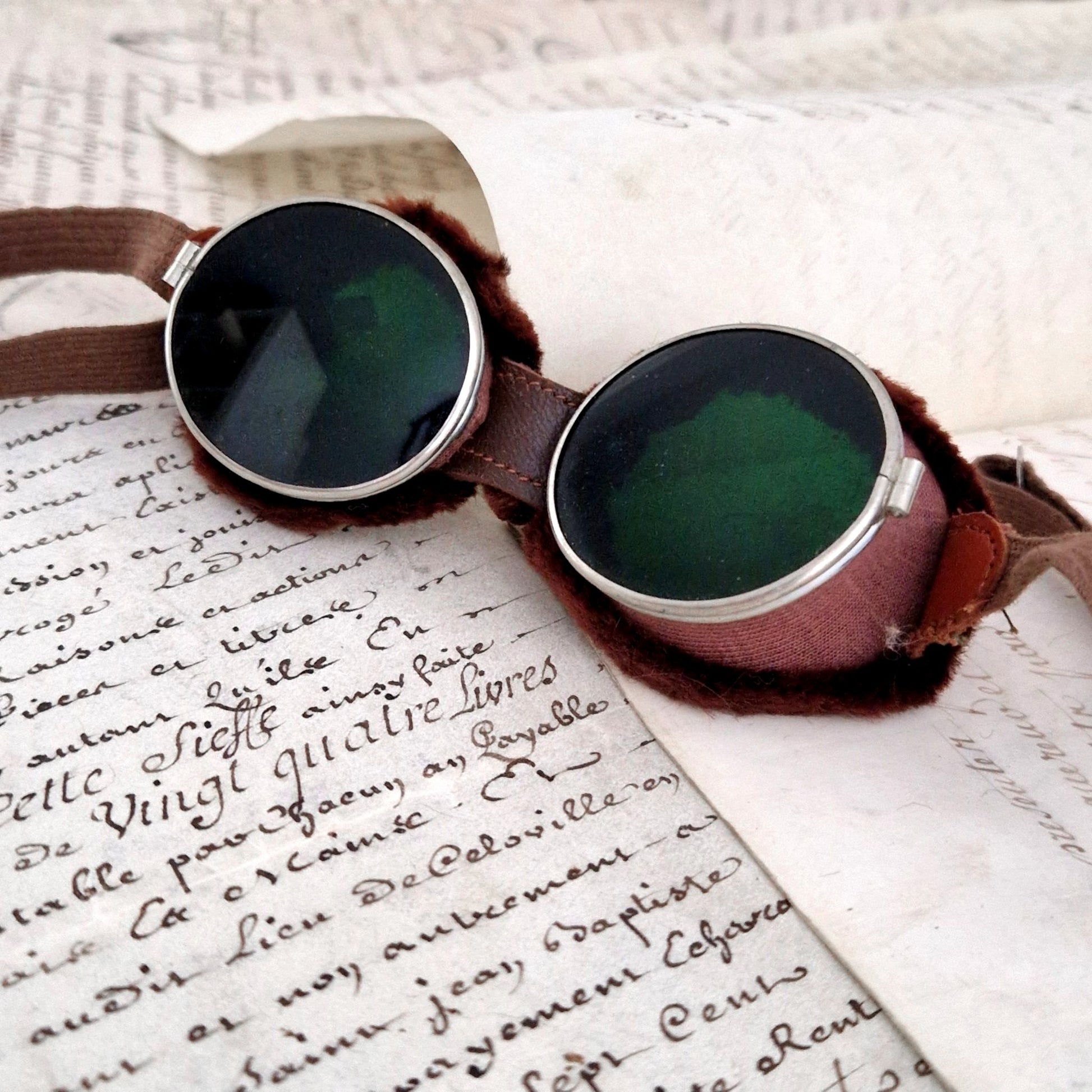 lunettes anciennes glacier 1915