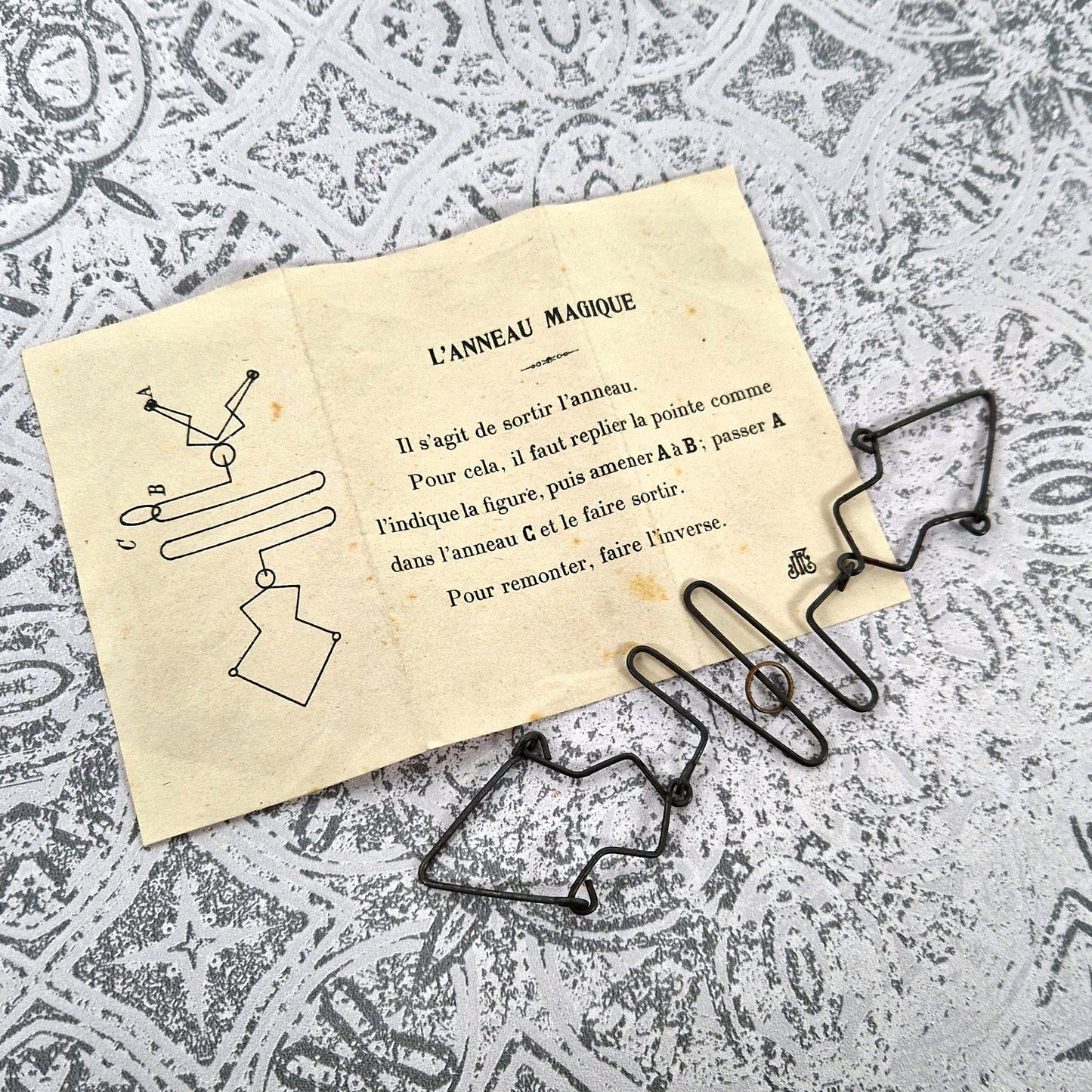 magic ring game old box