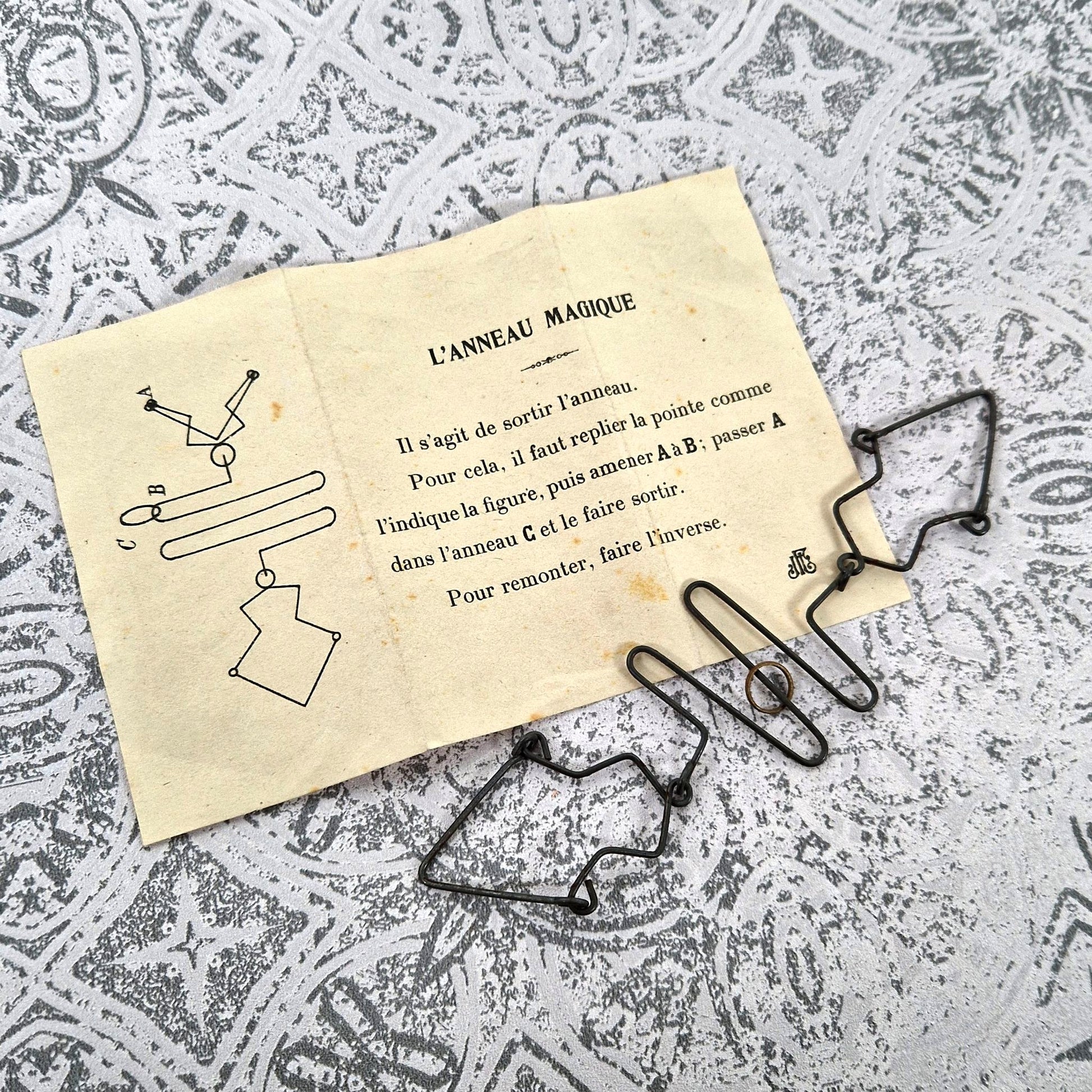 magic ring game old box