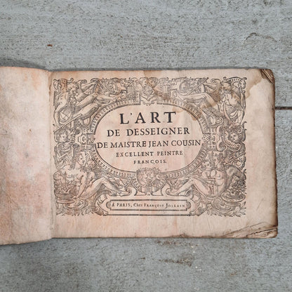 manuel dessin ancien anatomie 17e