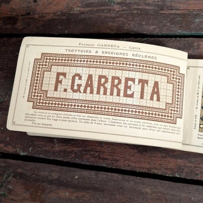 manufacture francois garreta sete catalogue ancien