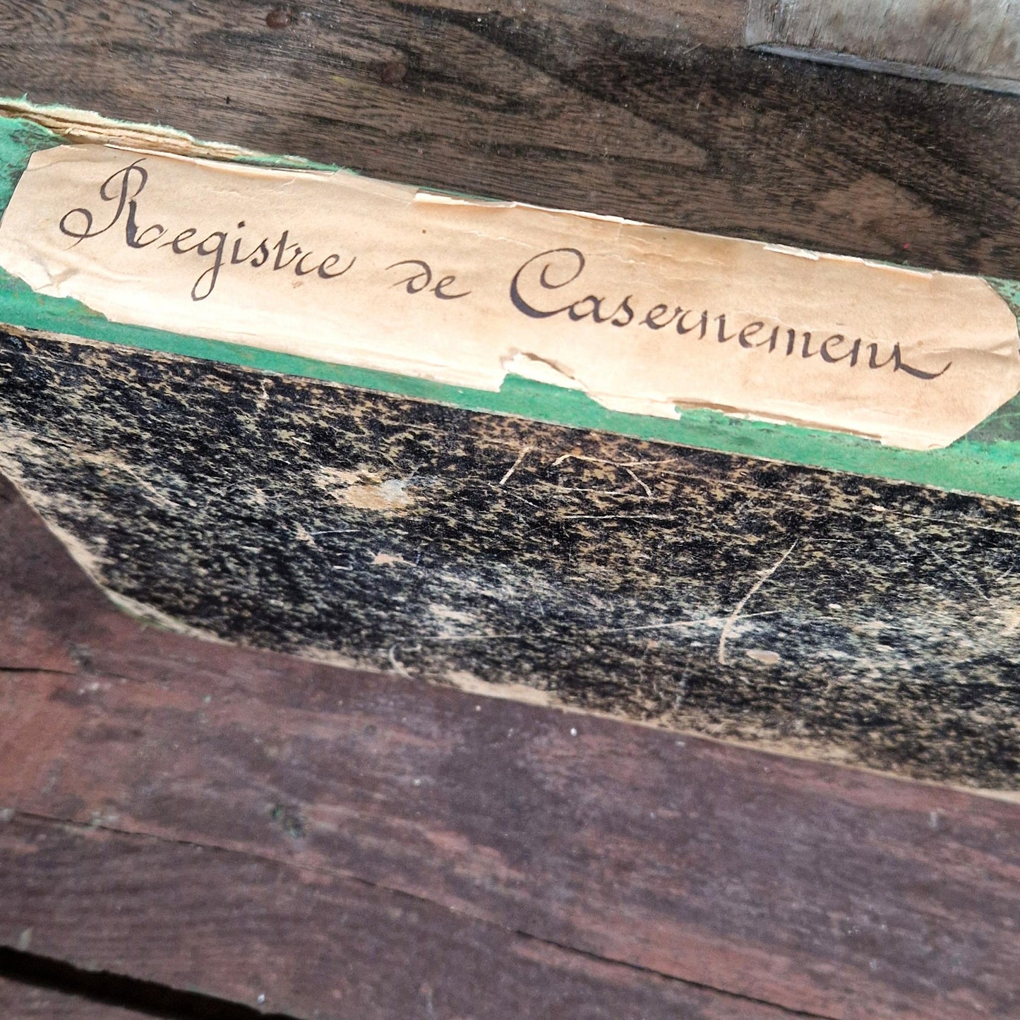 manuscrit hopital militaire belle époque