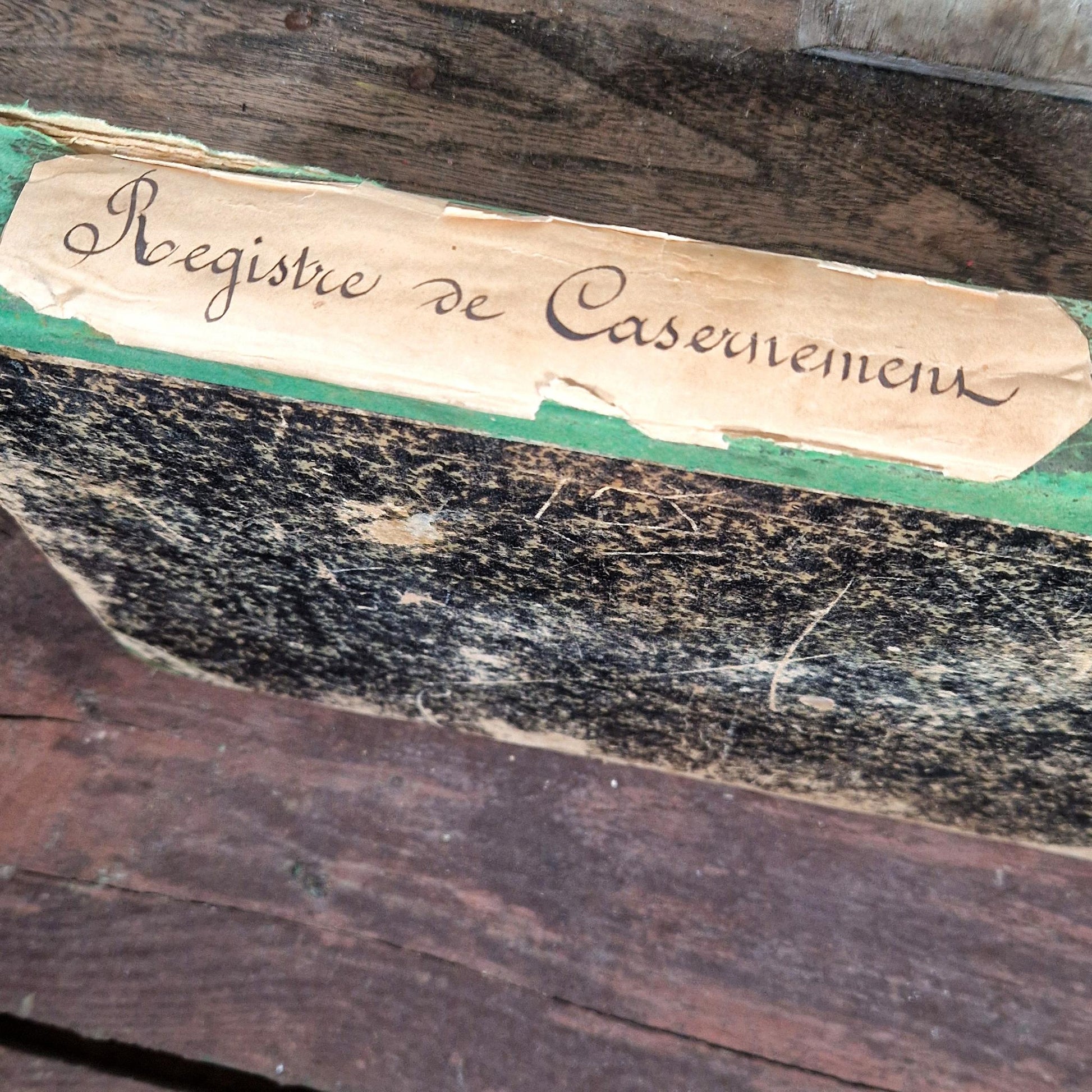 manuscrit hopital militaire belle époque