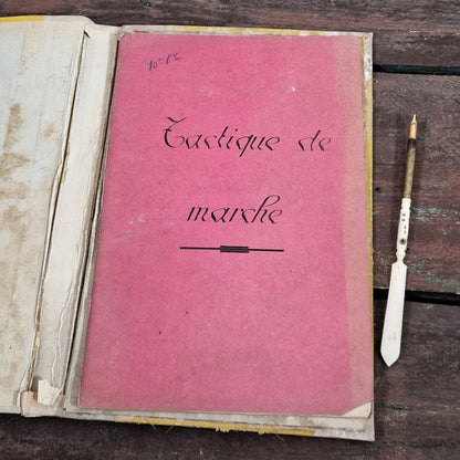 manuscrit militaire saint-mihiel 1899