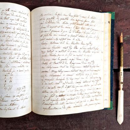 manuscrit scolaire de frangy 1830