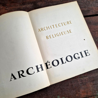 manuscrit d'architecture religieuse breton