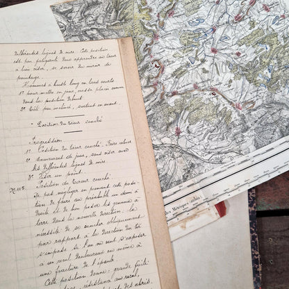 manuscrits militaitres 1900