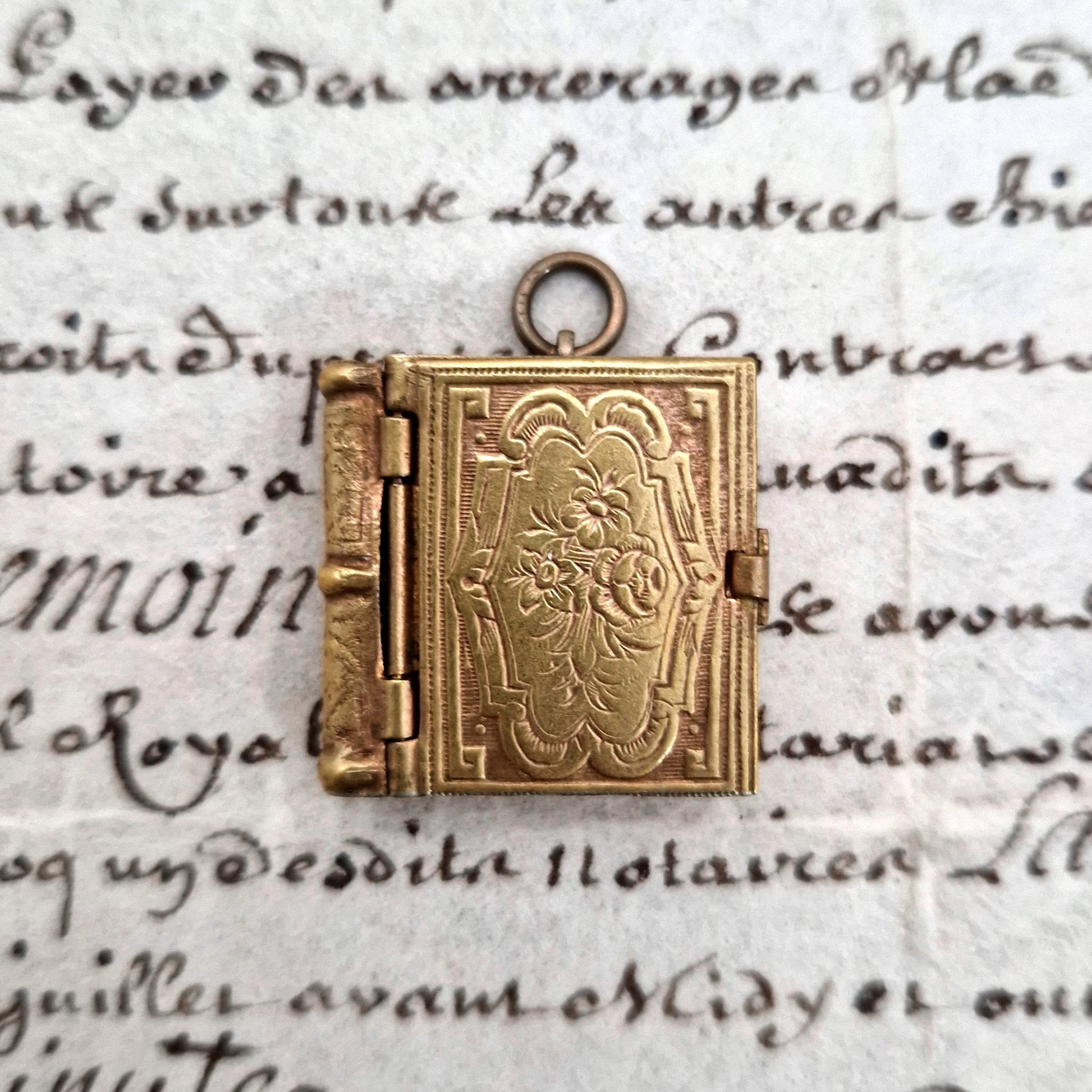 medaillon photos ancien livre