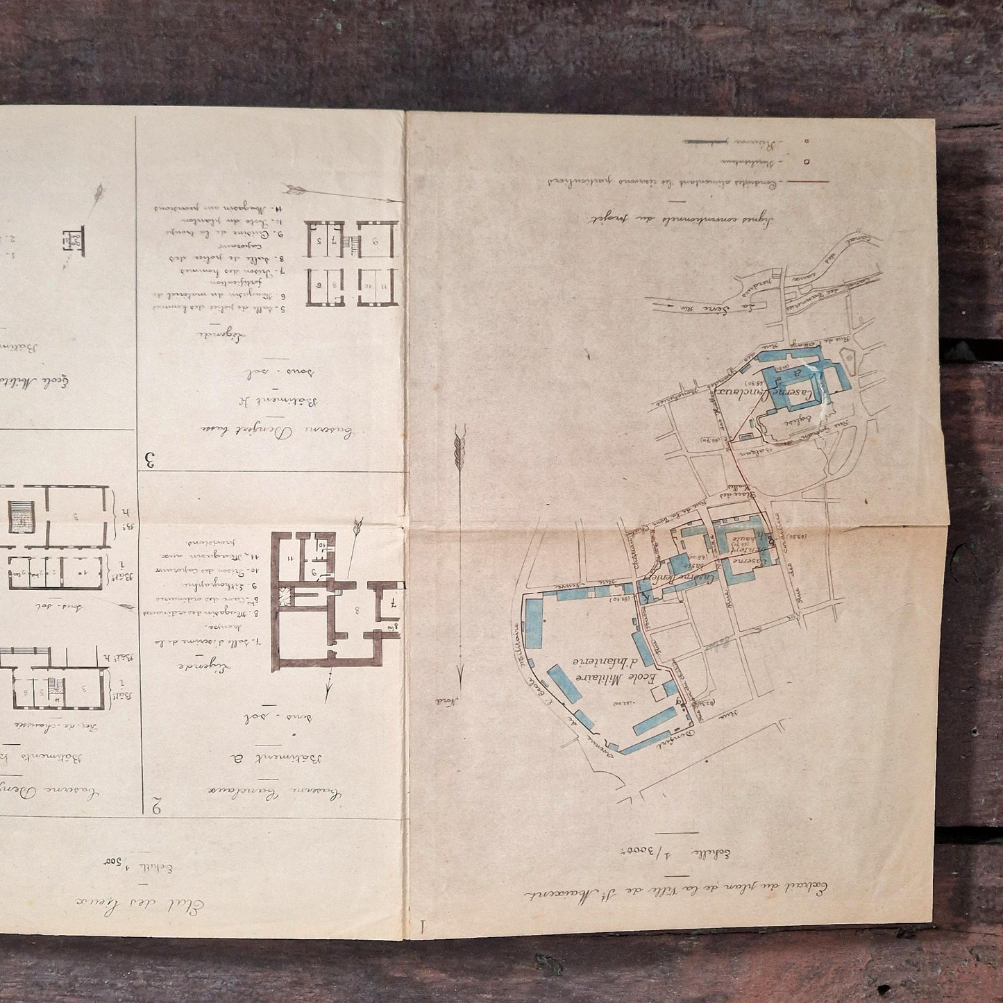 medical manuscript military hospital 1900