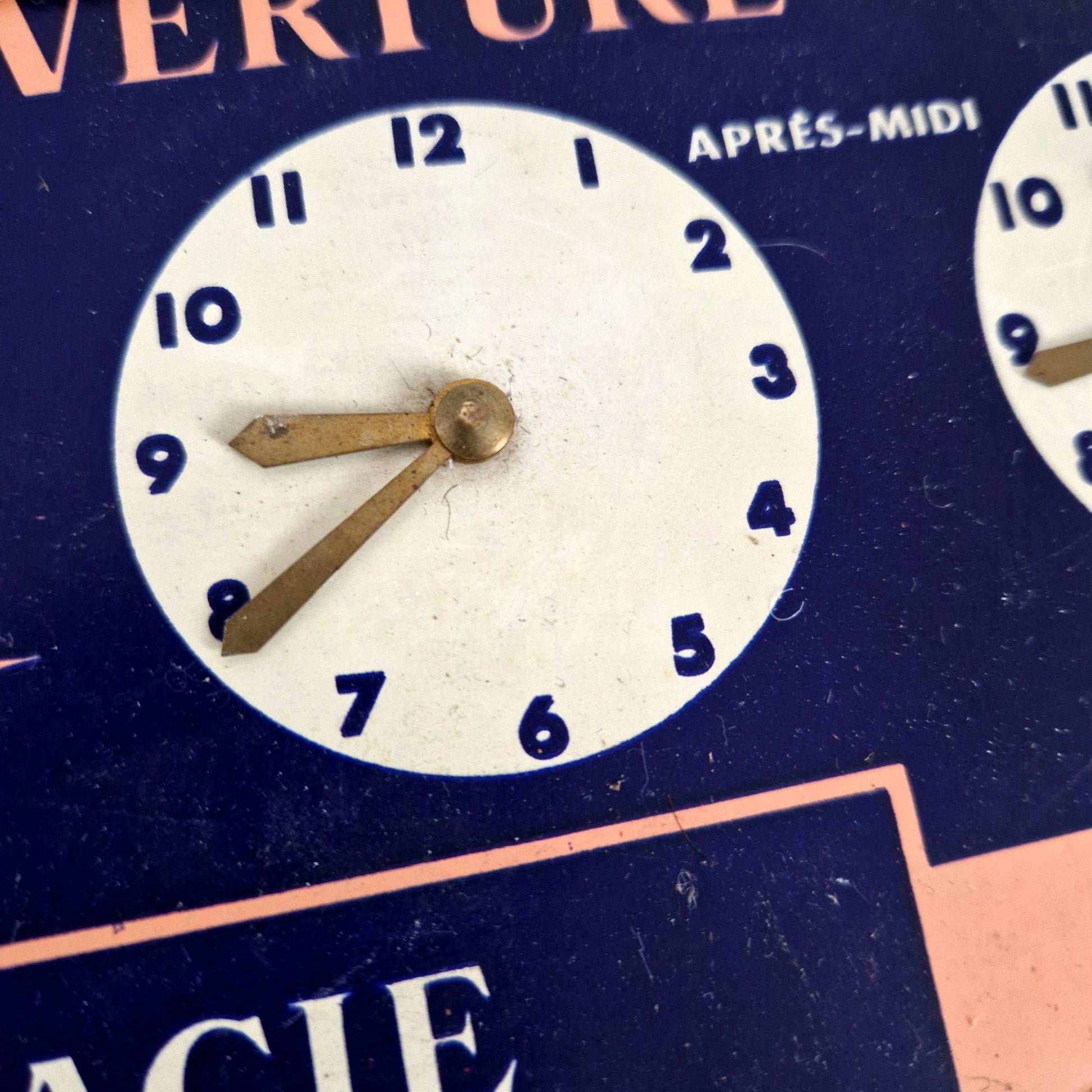 metal pharmacy guard sign aspro