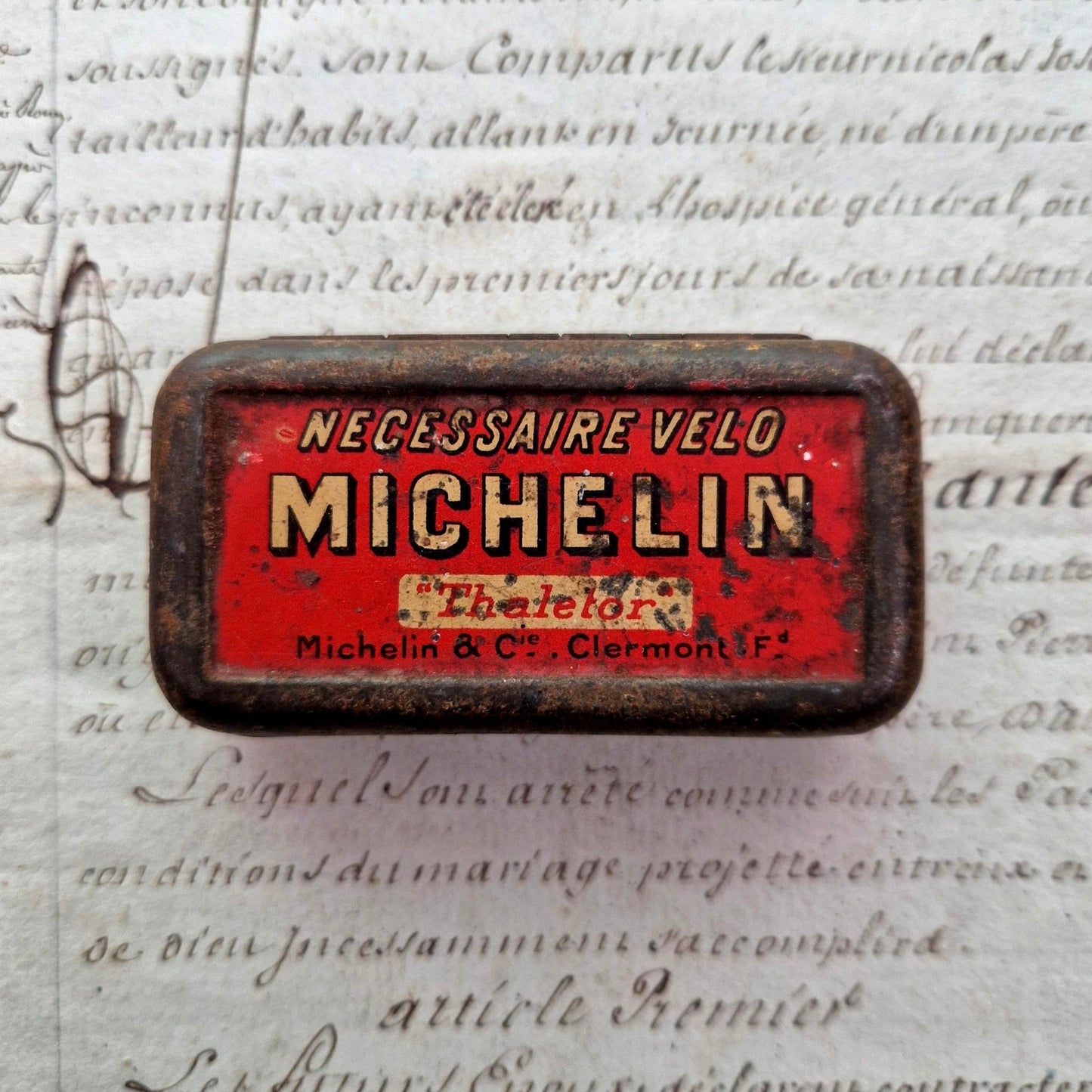 michelin boite necessaire velo