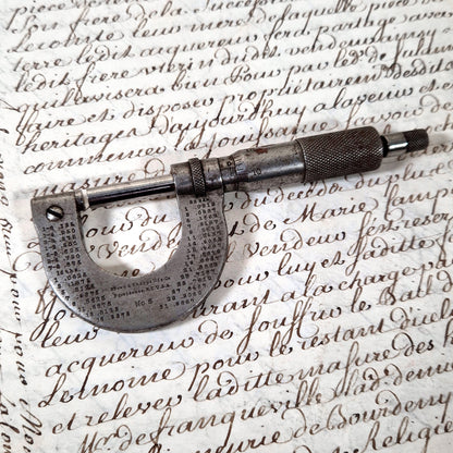 micrometre ancien brown sharpe no8