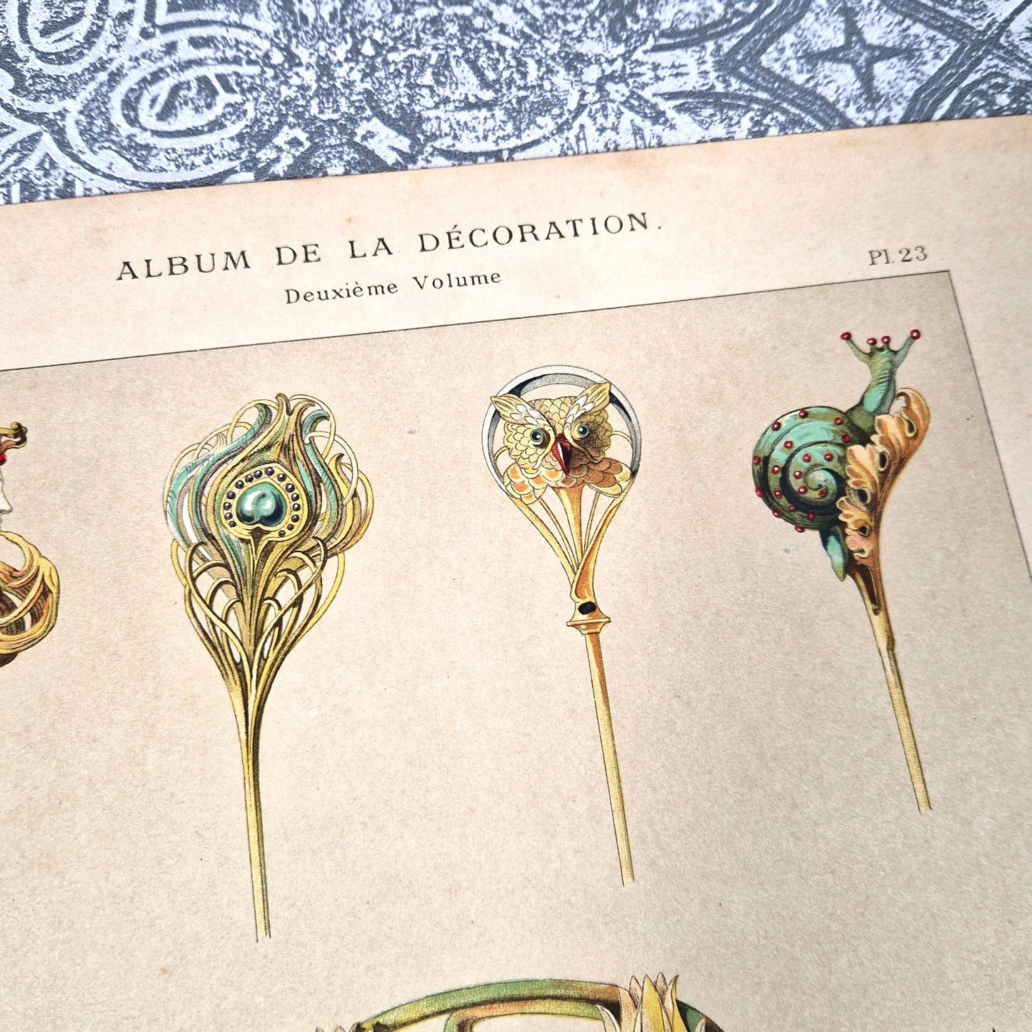 mimard album decoration paris art nouveau