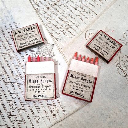 mines crayons aw faber paris 1900