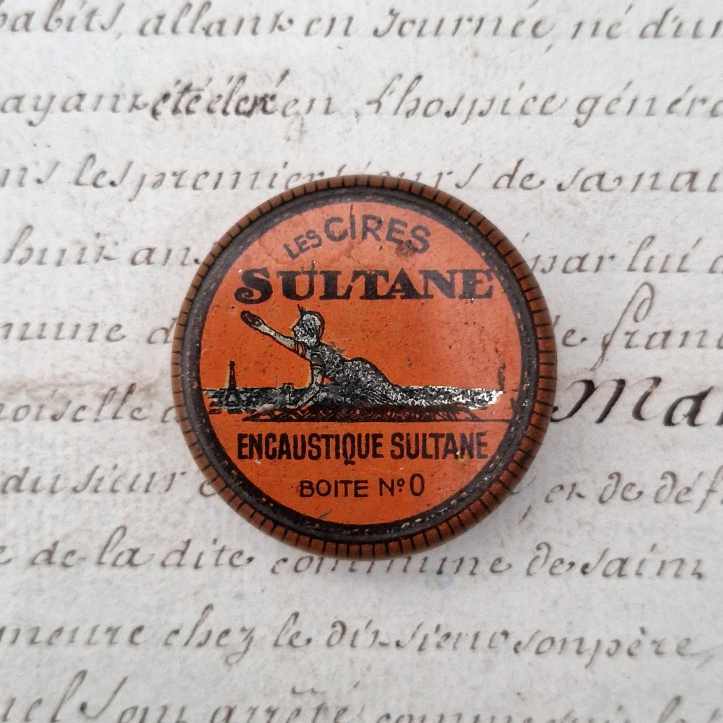 Mini boîte échantillon « Les Cires Sultane – Encaustique »