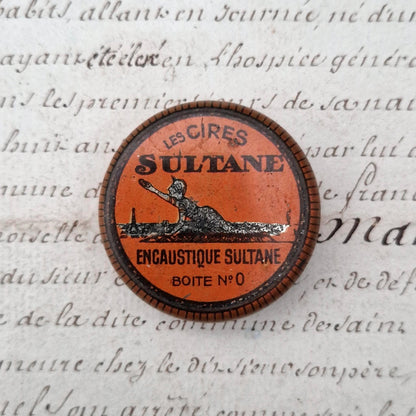 Mini boîte échantillon « Les Cires Sultane – Encaustique »