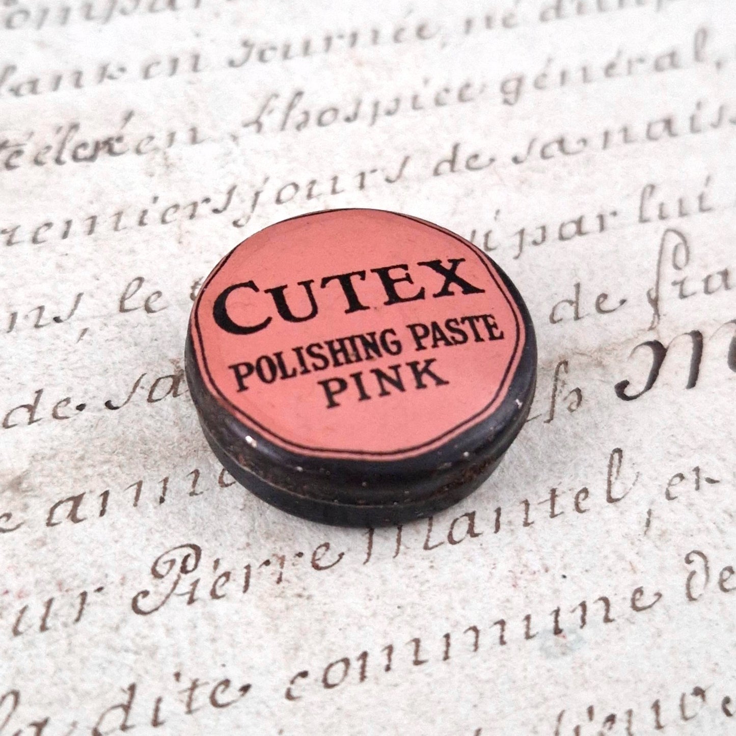 Mini Box “Cutex – Polishing Paste Pink”