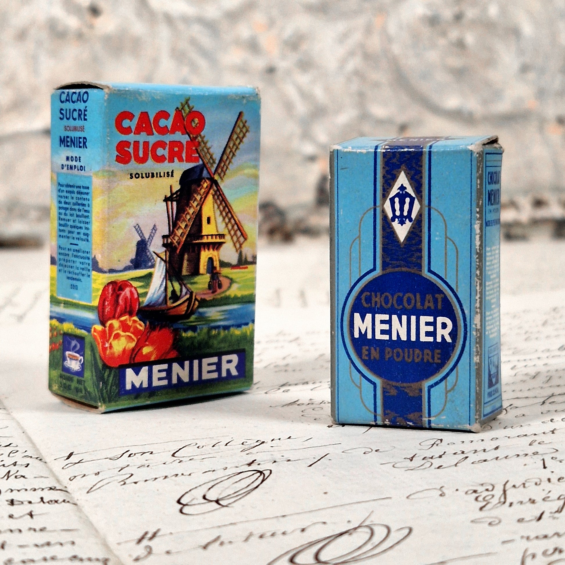 mini menier chocolate sample boxes