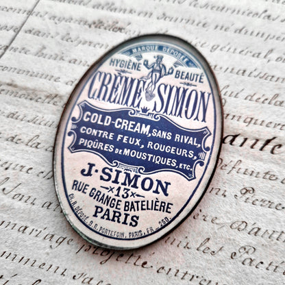 miroir ancien pharmacie parisienne