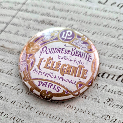 miroir art nouveau publicite