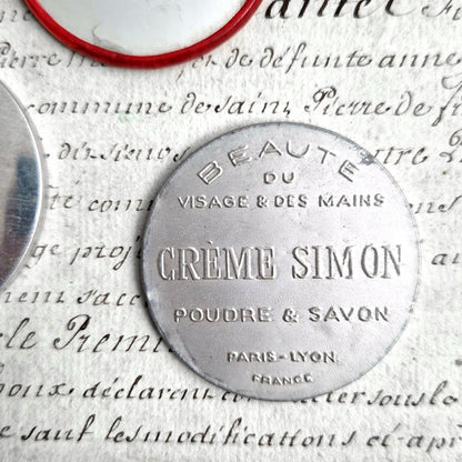 miroir de poche vintage grains de vals