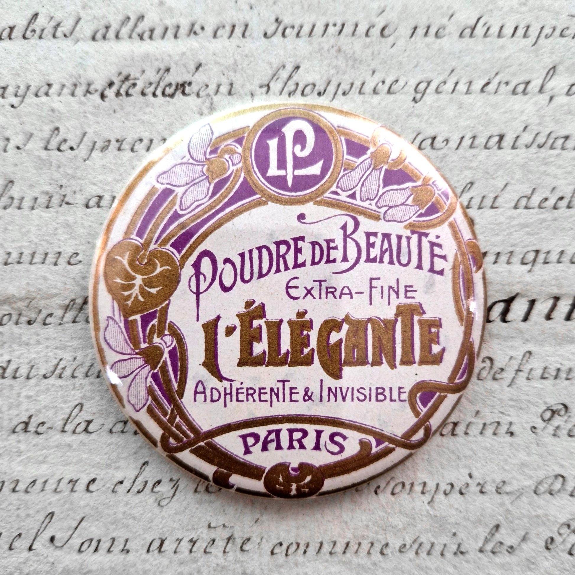 miroir publicitaire l'élégante