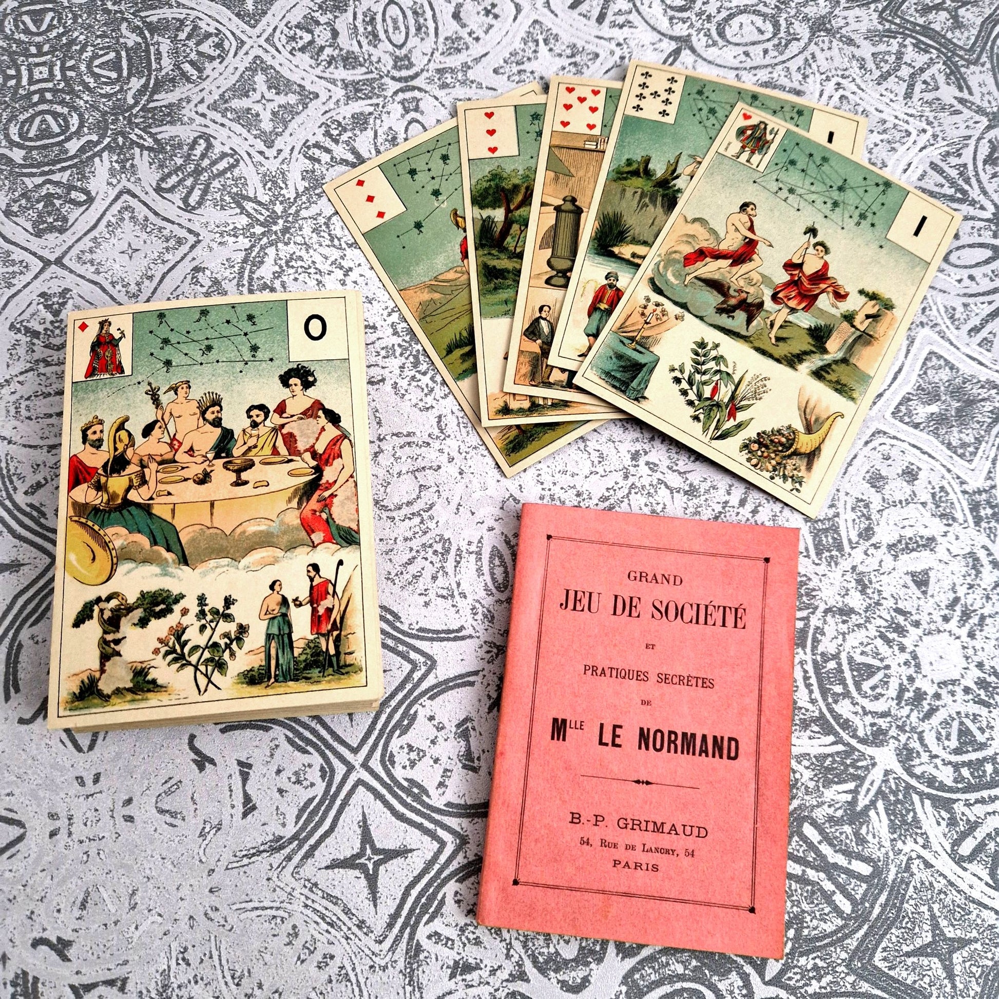 mlle le normand cartes ésotériques