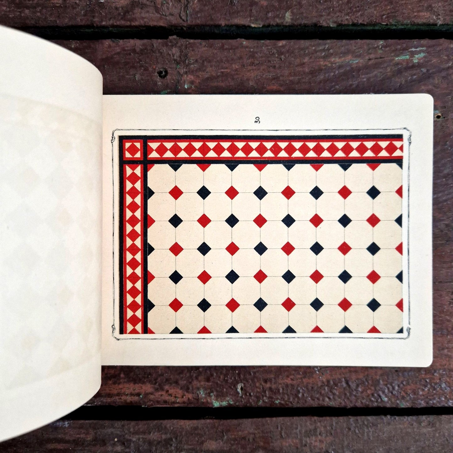 anciens motifs de carrelage décoratif masante