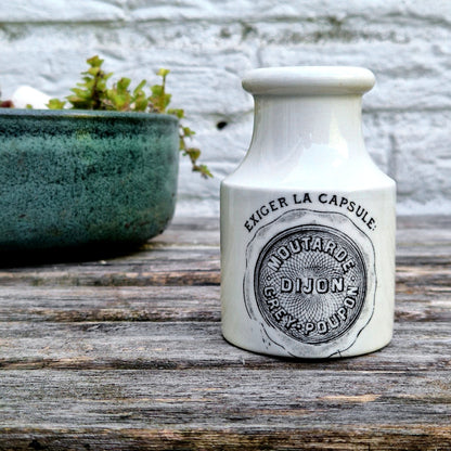 moutarde ancienne dijon faience