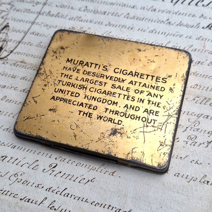 muratti after lunch cigarette tin
