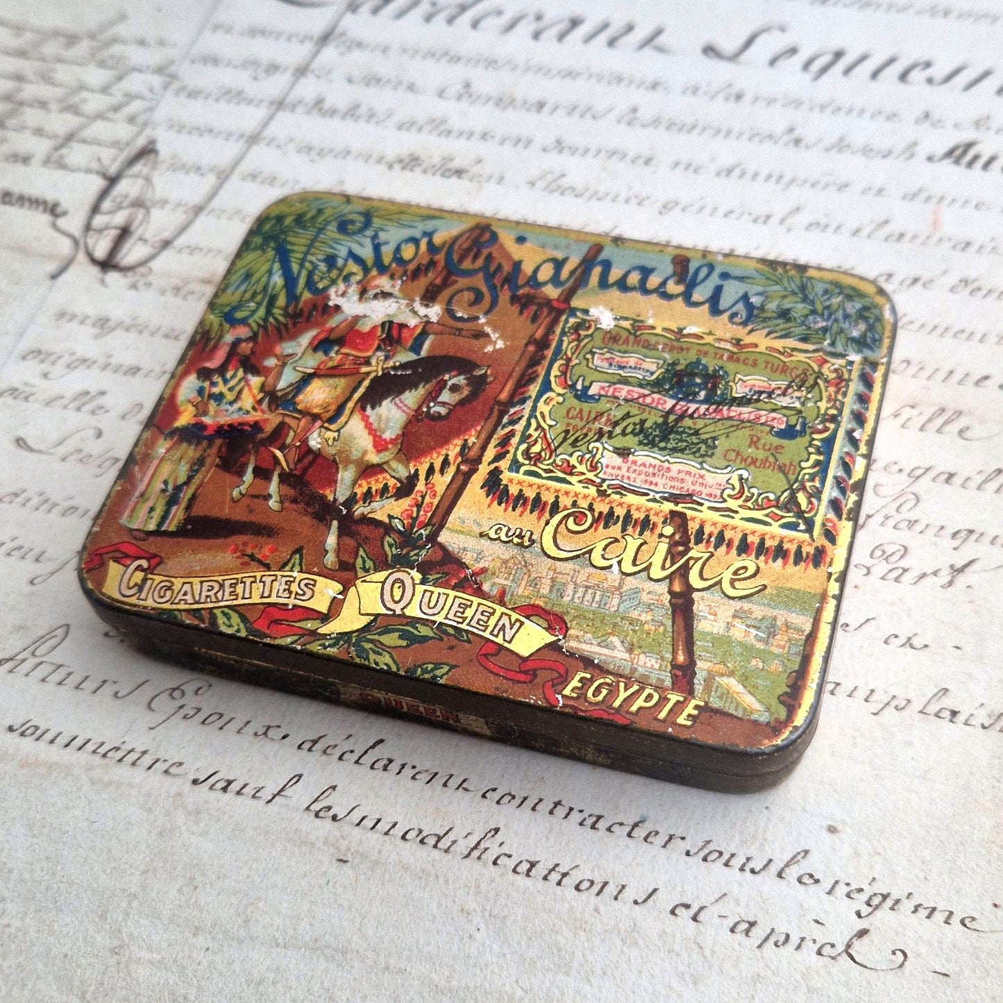 nestor gianaclis cigarette box