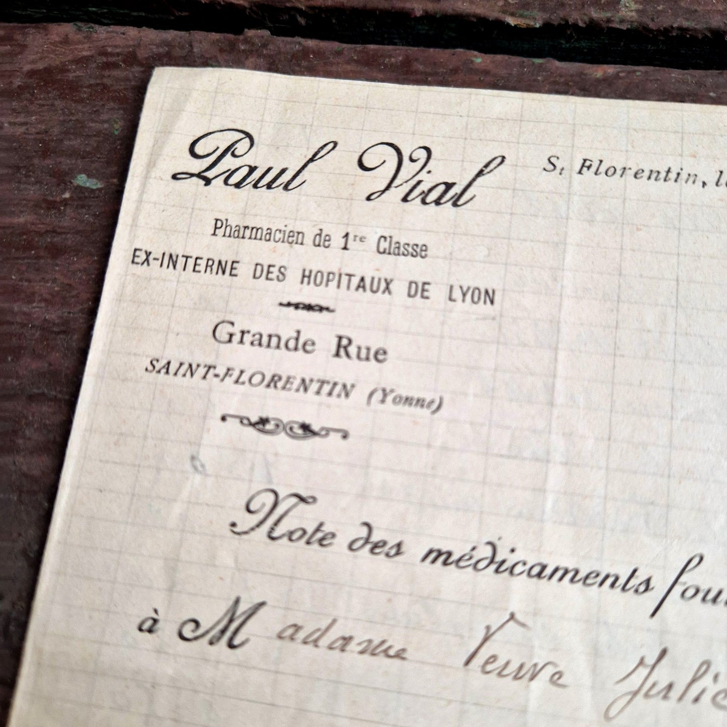 note de médicaments julie beaudoin