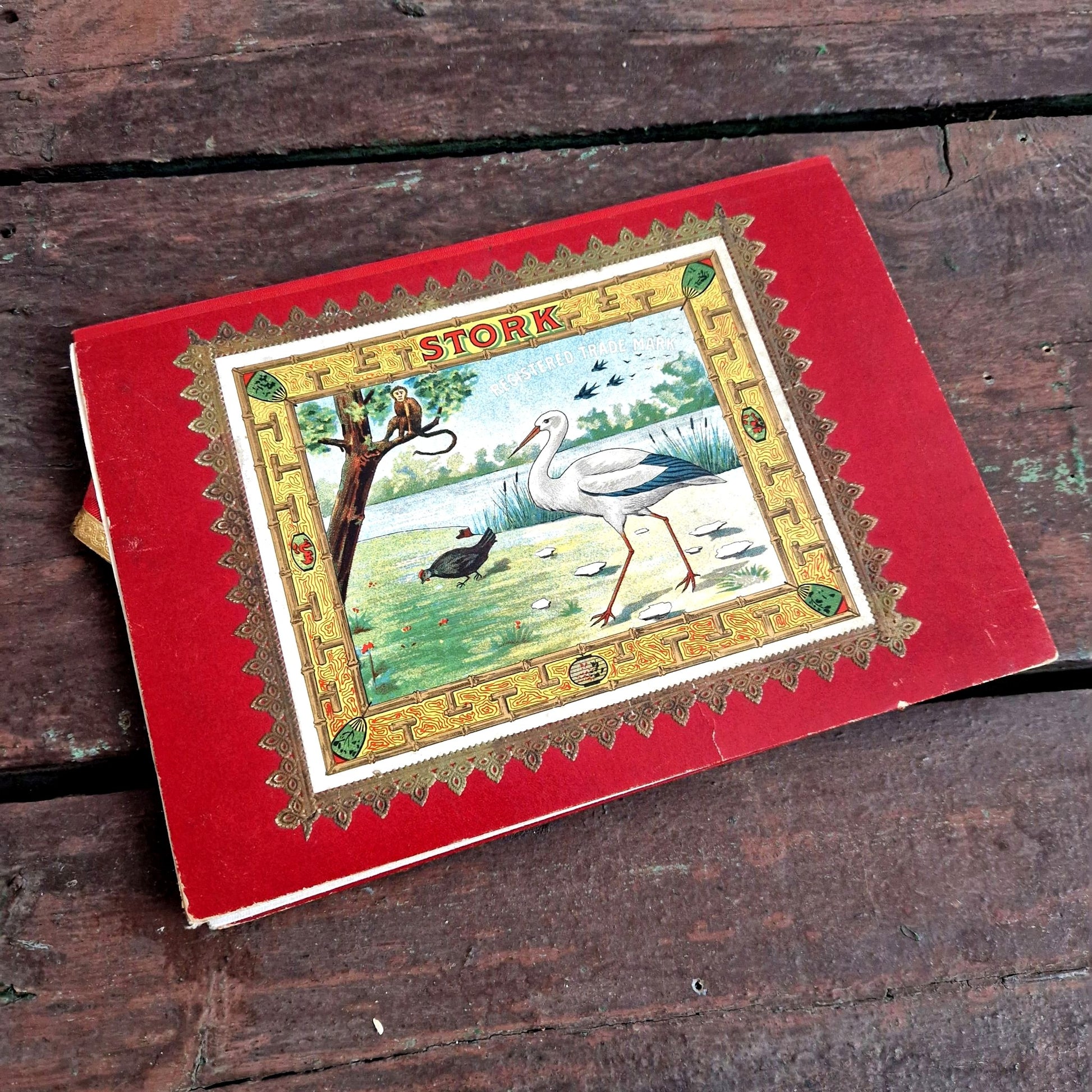 nuancier tissu damassé stork ancien