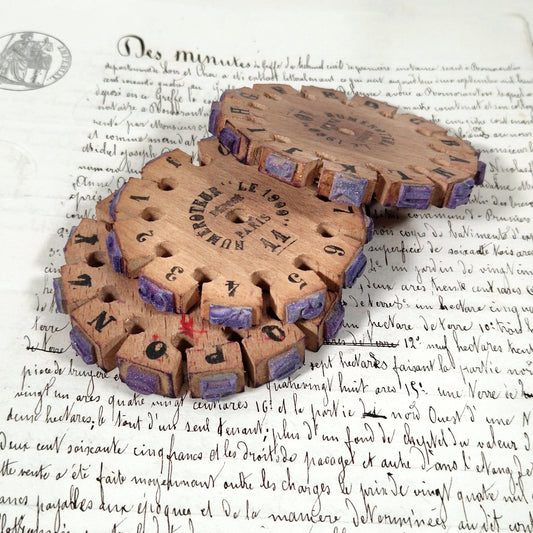 numeroteur ancien le 1900 paris