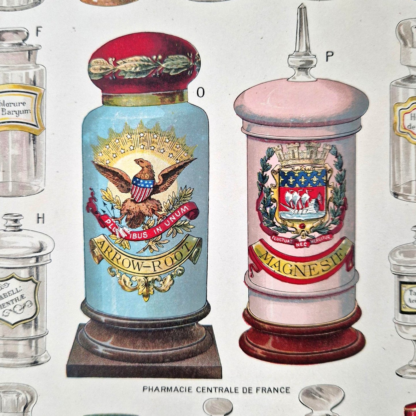 objet collection pharmacie ancienne