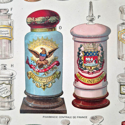 objet collection pharmacie ancienne