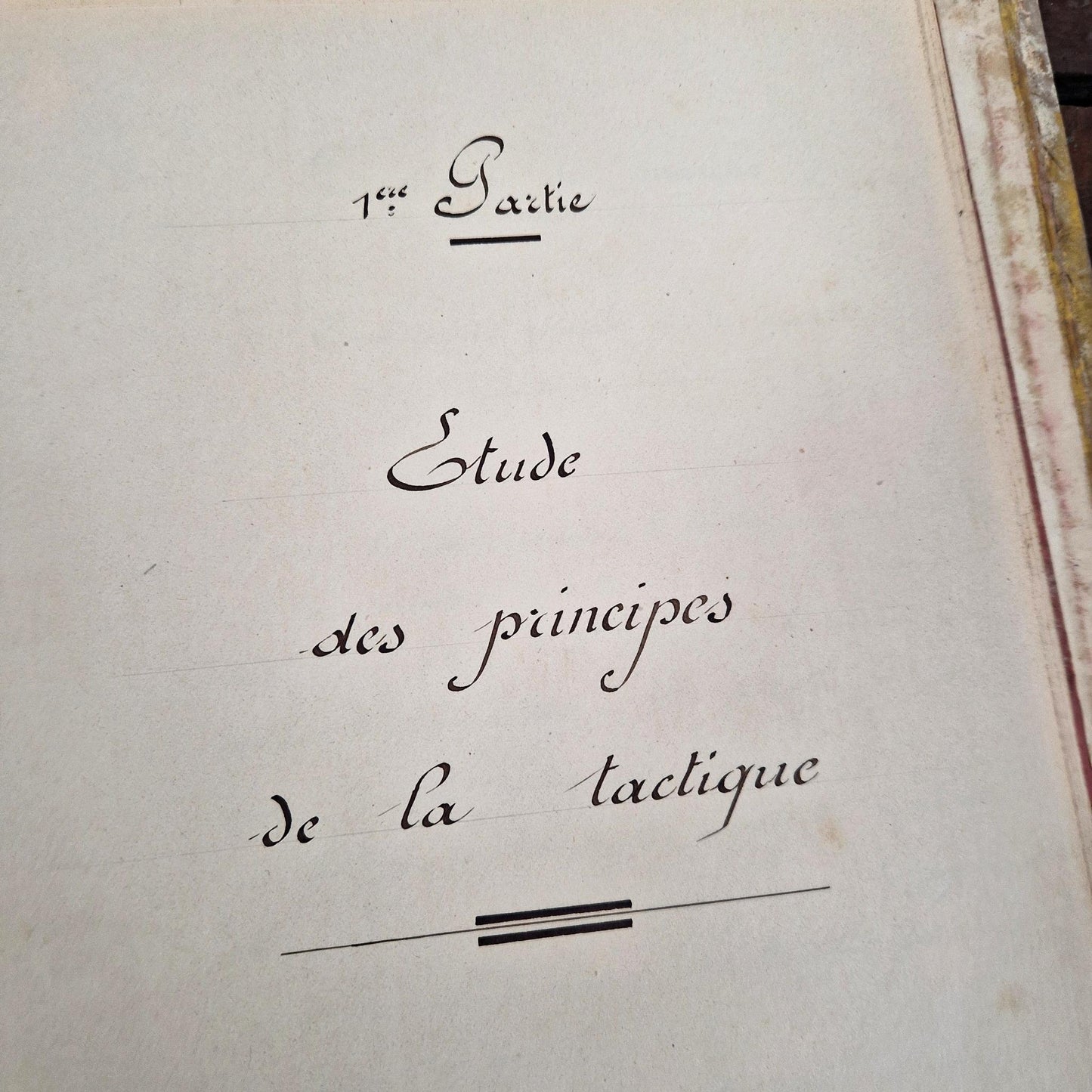 officers training notebook 1899