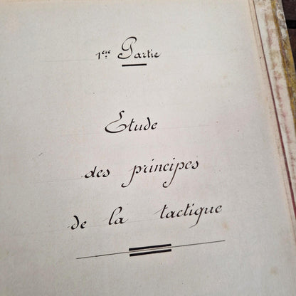 officers training notebook 1899