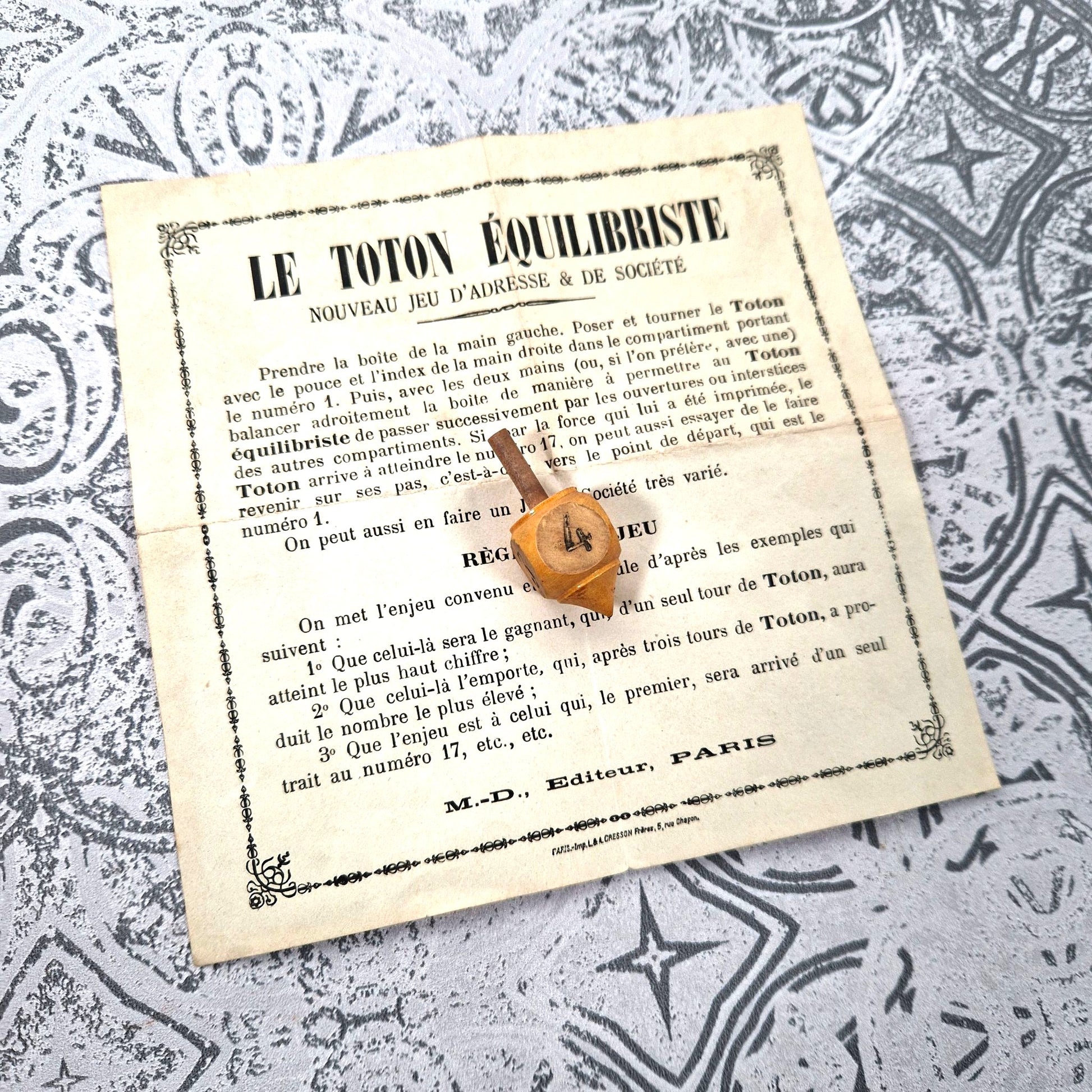 old fairground game box