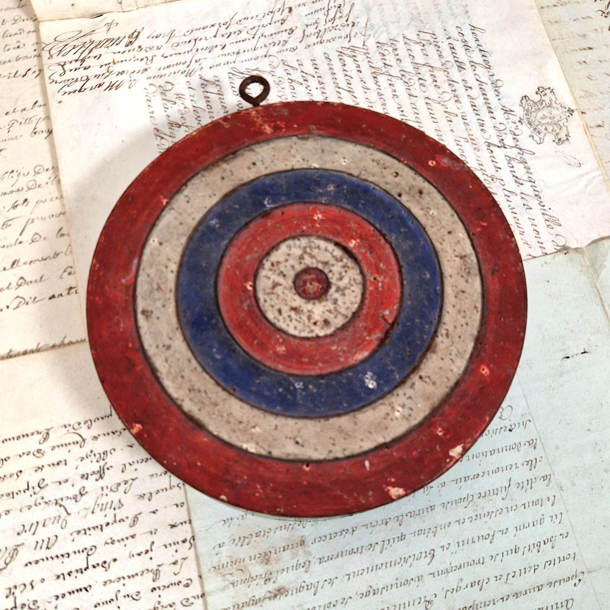 old french shooting target